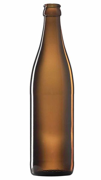 Пляшка для пива NRW 0,5 л коричнева під кронен кришку PKP520-01 фото