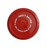 Кришка твіст офф 70 мм Safety button червона KK624-01 фото