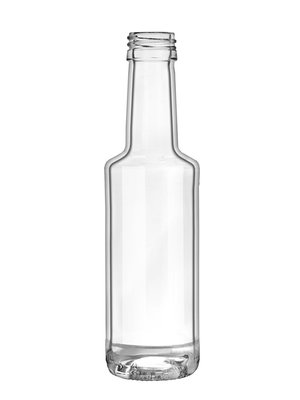 Стеклянная бутылка 100мл БОРДО МИНИ под резьбу 28мм KBR615-01 фото