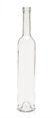 Скляна пляшка 500мл BELLISSIMO під Т-корок KBT701-01 фото
