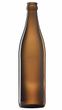 Бутылки для пива 0,5л коричневые под кронен крышку, Пак 24шт