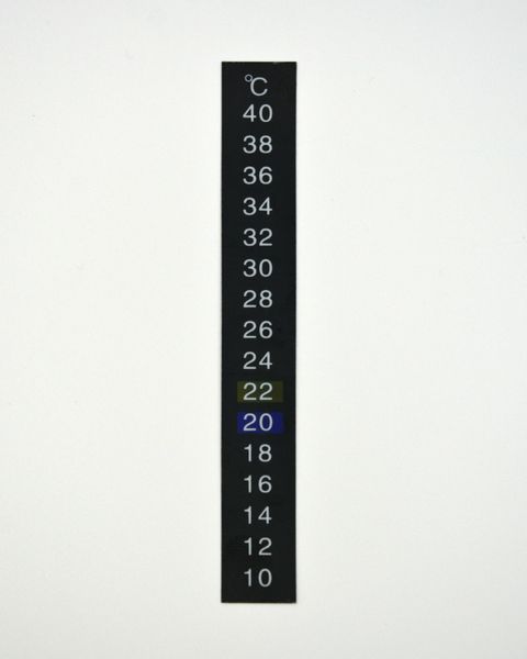 Термометр наліпка (10-40С) для банок, пляшок, ферментерів AT0723 фото