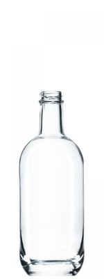 Бутылка стеклянная 500 мл (MOONEA) под композитный GPI колпачок BK636-01 фото