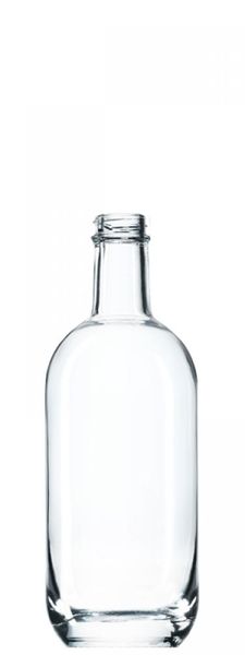 Пляшка скляна 500 мл (MOONEA) під композитний GPI ковпачок BK636-01 фото
