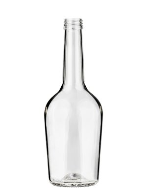 Бутылка стеклянная 500мл КОНЬЯК под резьбу 28мм KBR571-01 фото