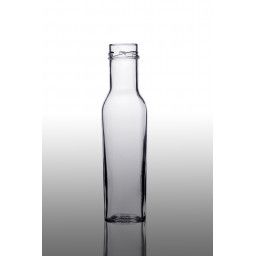 Пляшка скляна 250мл Твіст офф 38мм EXTRA DEEP для соусу KB338-01 фото
