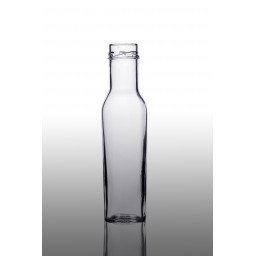 Пляшка скляна 250мл Твіст офф 38мм EXTRA DEEP для соусу KB338-01 фото