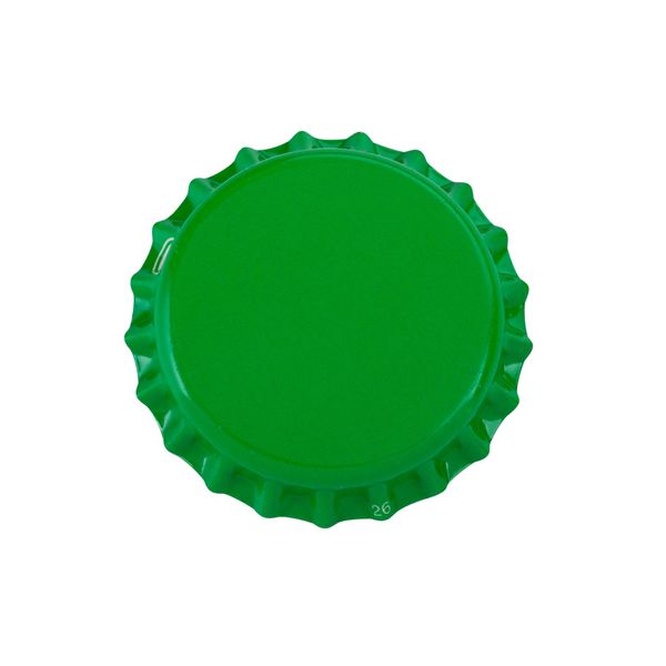 Кронен пробка 26 мм для закупорювання пивних пляшок | Зелена PKP678-01 фото