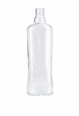 Пляшка прямокутна скляна 500 мл під ковпачок Гуала BG658-01 фото