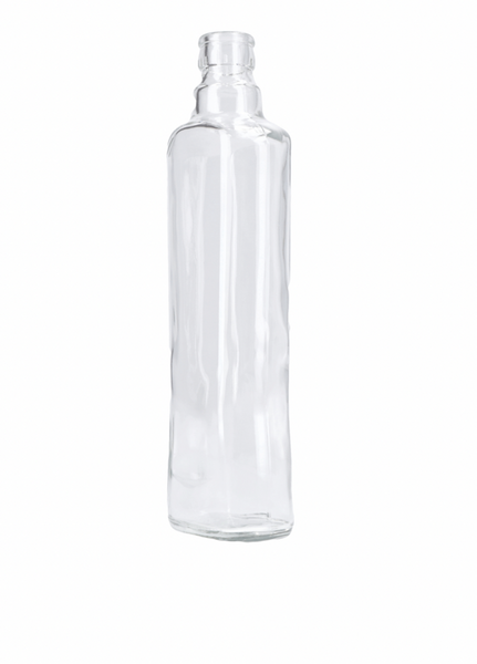 Пляшка прямокутна скляна 500 мл під ковпачок Гуала BG658-01 фото