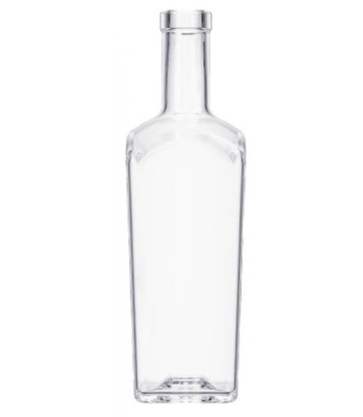 Пляшка скляна 700мл для Джину під Т пробку KBT671-01 фото