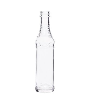 Пляшка скляна 50мл Лікер під різьблення 18мм KBR586-01 фото