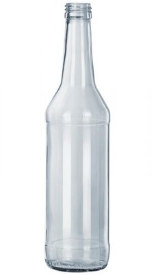 Пляшка скляна 500мл OLIVIA під різьблення 28мм KBR567-01 фото