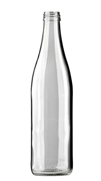 Пляшка скляна 500мл NRW MINERAL під різьбу 28мм прозора KBR507-01 фото