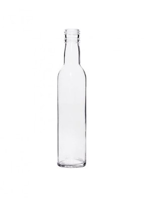 Бутылка стеклянная 250мл Чекушка под резьбу 28мм KBR247-01 фото