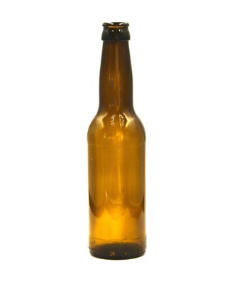 Пивная бутылка 0,33л Longneck коричневая под кронен крышку PO3013 фото