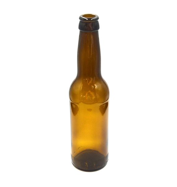 Пивна пляшка 0,33л Longneck коричнева під кронен пробку PO3013 фото