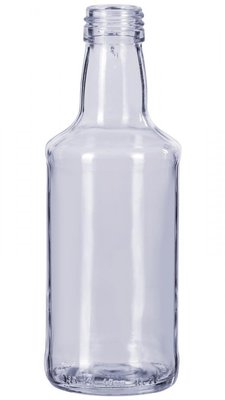 Пляшка скляна 250мл MONOPOL під різьблення 28мм KBR589-01 фото
