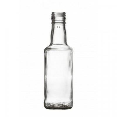 Бутылка стеклянная 200мл MONOPOL под резьбу 28мм KBR249-01 фото